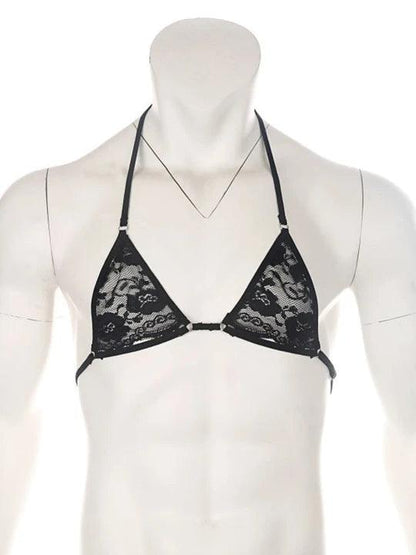 Men's Adjustable Breastless Bra - QQNY010
