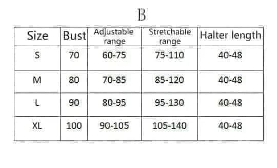 Men's Adjustable Breastless Bra - QQNY010