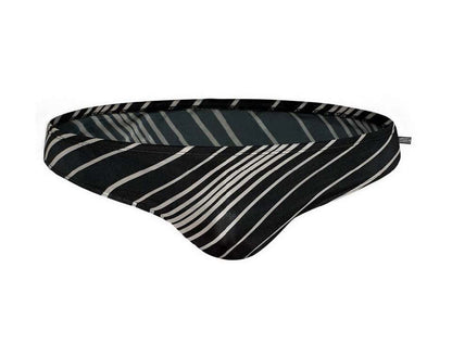 Men's Aquatic Rhythms Striped Swim Briefs - YK019