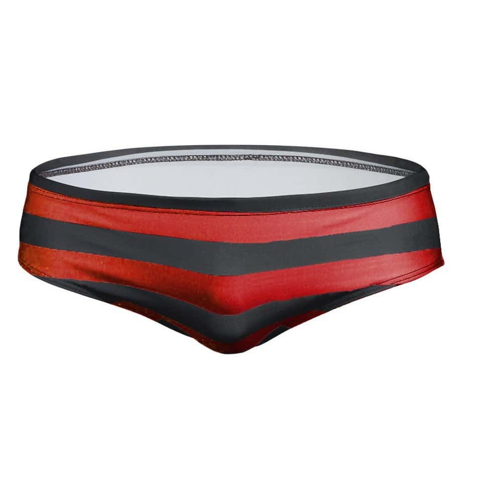 Men's Aquatic Rhythms Striped Swim Briefs - YK019