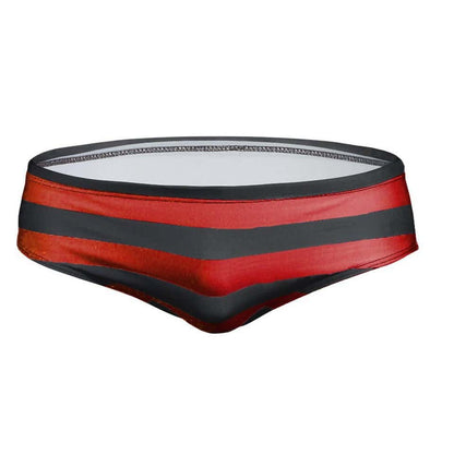Men's Aquatic Rhythms Striped Swim Briefs - YK019