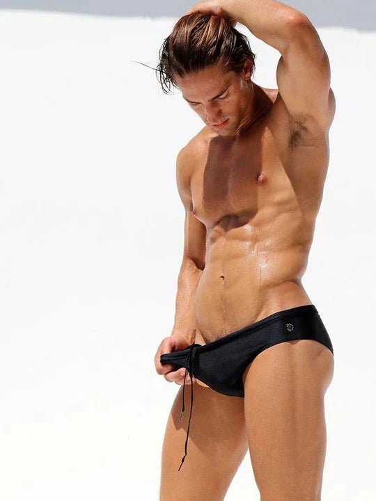 Men's Bikini Beach Fashion Swim Briefs - YK057