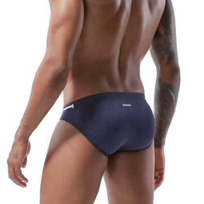 Men's Bold Bowtie Swim Briefs - YK045