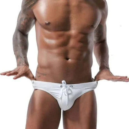 Men's Bold Bowtie Swim Briefs - YK045