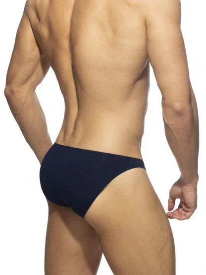 Men's Color Block Bikini Swim Briefs - YK007