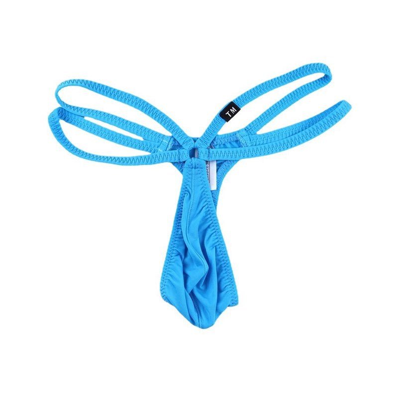 Men's Cooling Thong - Double Waistband & Steel Ring Design - DZK025