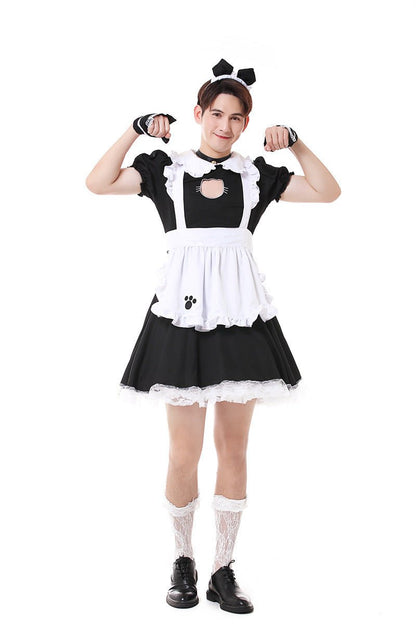 Men's Cute Cat Maid Costume - ZF004