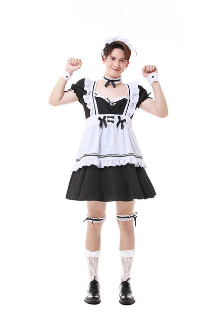 Men's Cute Cat Maid Costume - ZF004