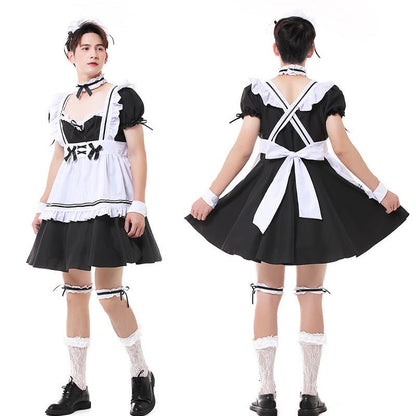 Men's Cute Cat Maid Costume - ZF004