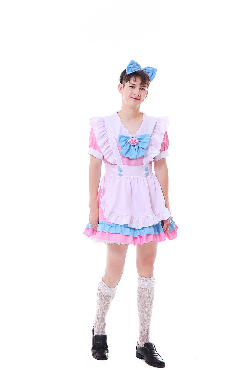 Men's Cute Cat Maid Costume - ZF004