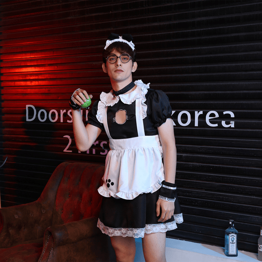 Men's Cute Cat Maid Costume - ZF004