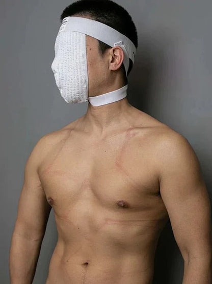 Men's Dual-Use Mesh Breathable Mask Jockstrap - HDZ001