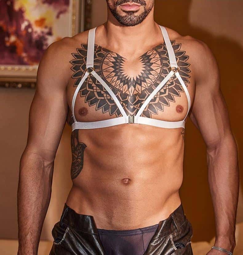 Men's Elastic Chest Strap - QQNY032