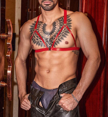 Men's Elastic Chest Strap - QQNY032