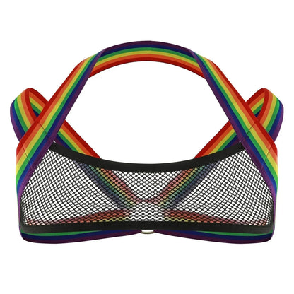 Men's Elastic Mesh Chest Harness - CT002
