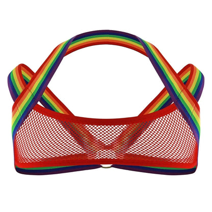 Men's Elastic Mesh Chest Harness - CT002
