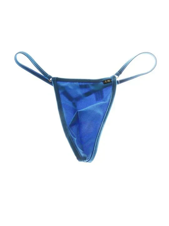 Men's Elephant Trunk Pouch Thin Strap Thong - GZK020