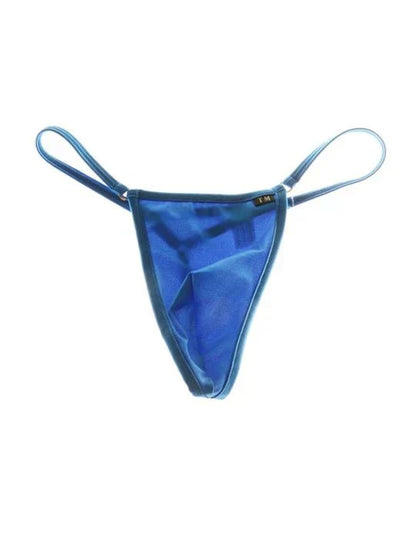 Men's Elephant Trunk Pouch Thin Strap Thong - GZK020