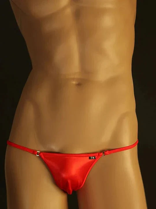 Men's Elephant Trunk Pouch Thin Strap Thong - GZK020