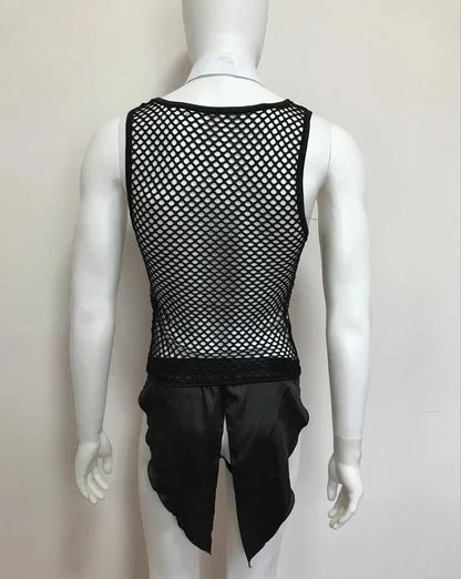 Men’s Erotic Waiter Cosplay Lingerie Set - ZF027