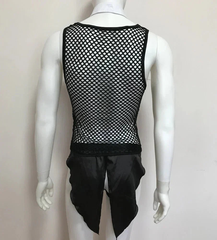 Men’s Erotic Waiter Cosplay Lingerie Set - ZF027