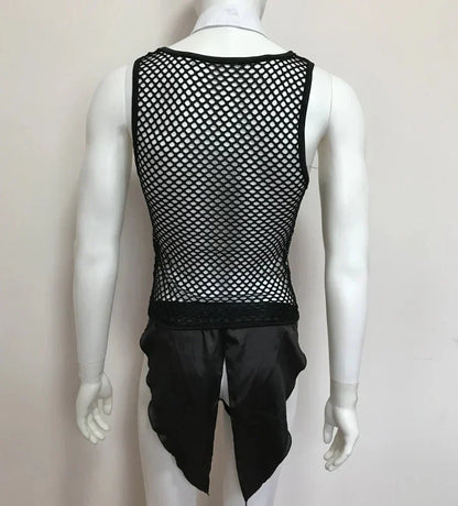 Men’s Erotic Waiter Cosplay Lingerie Set - ZF027