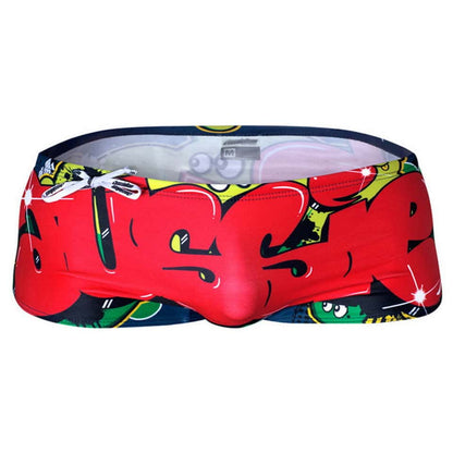 Men's Fashion Letter Printed Swim Trunks - DK002