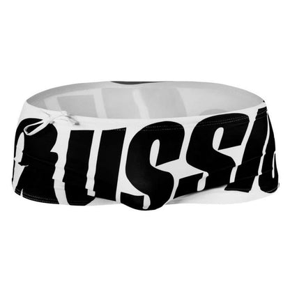 Men's Fashion Letter Printed Swim Trunks - DK002