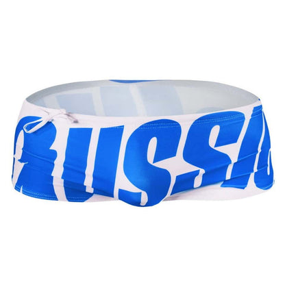 Men's Fashion Letter Printed Swim Trunks - DK002