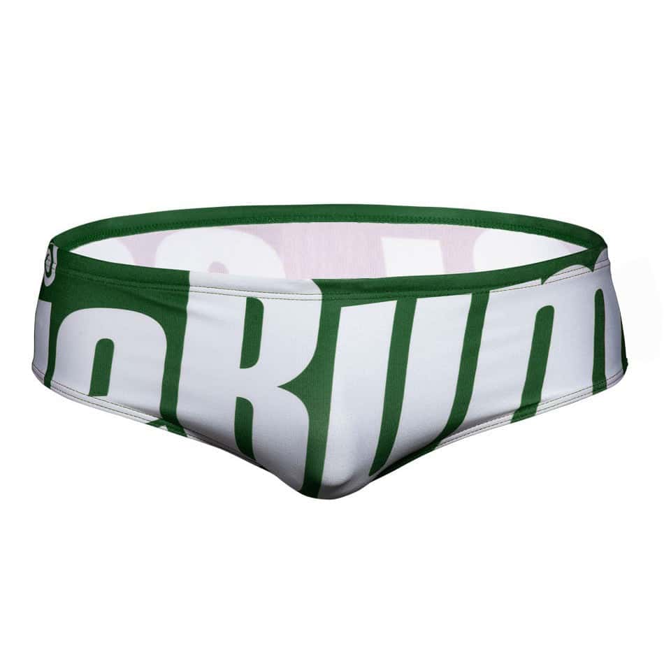 Men's Fashion Letter Printed Swim Trunks - DK002