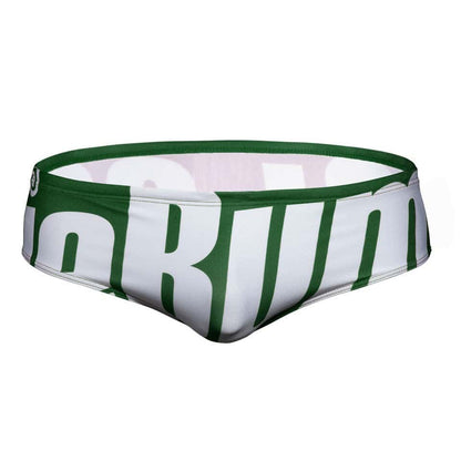 Men's Fashion Letter Printed Swim Trunks - DK002