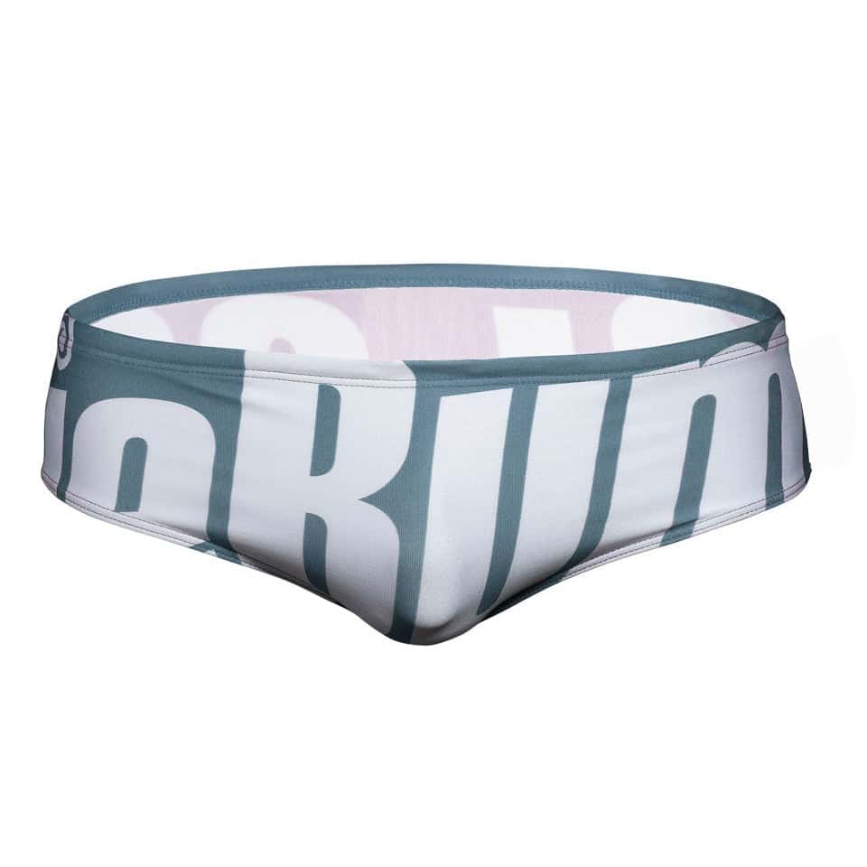 Men's Fashion Letter Printed Swim Trunks - DK002