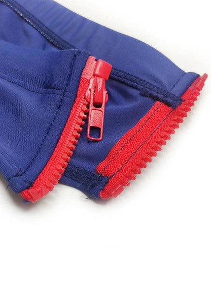 Men's Fashion Side Zip Swim Briefs - YK005