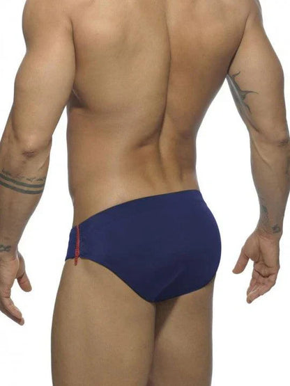 Men's Fashion Side Zip Swim Briefs - YK005
