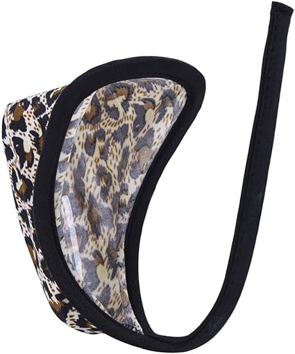 Men’s Leopard Print C-String Thong - CS004