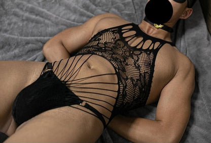 Men’s Low-Rise Sexy Bodystocking - LTW050