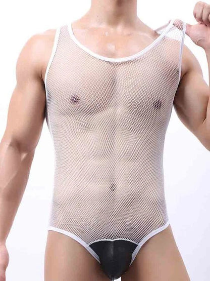 Men's Mesh Bodysuit - LTY035