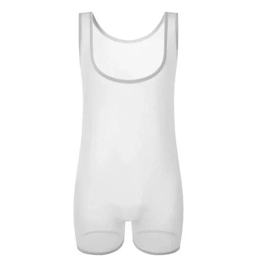 Men's Mesh Elastic Bodysuit - LTY018