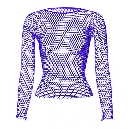 Men's Mesh Fishnet Long Sleeves - WS016