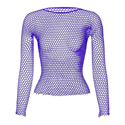 Men's Mesh Fishnet Long Sleeves - WS016