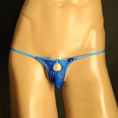 Men's Mesh Transparent Hollow-out G - String Thong - GZK019