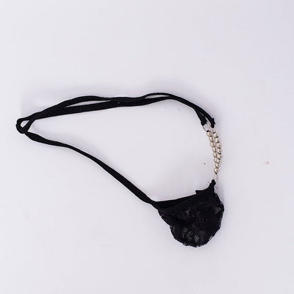 Men's Micro Thong Lace G-String Underwear - GZK025