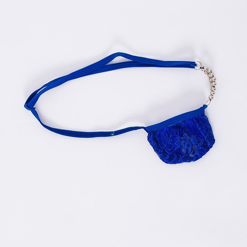 Men's Micro Thong Lace G-String Underwear - GZK025