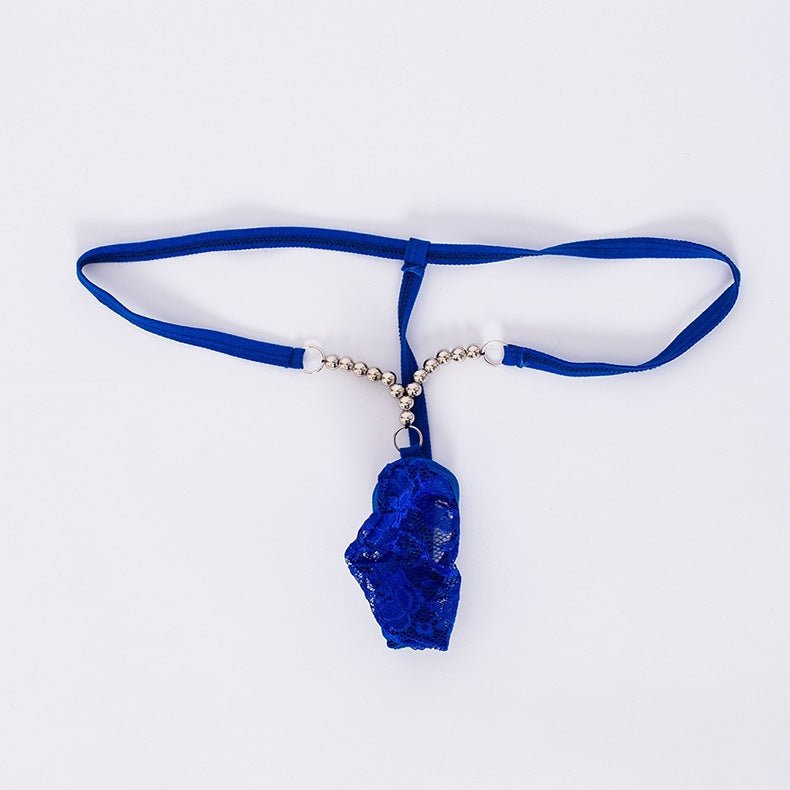 Men's Micro Thong Lace G-String Underwear - GZK025