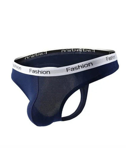 Men's Modal Thong with Monogram Waistband - DZK012