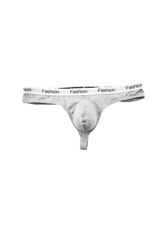 Men's Modal Thong with Monogram Waistband - DZK012