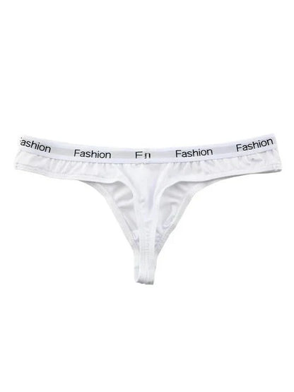 Men's Modal Thong with Monogram Waistband - DZK012