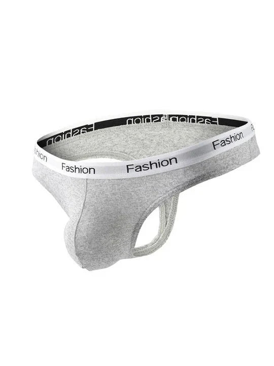 Men's Modal Thong with Monogram Waistband - DZK012