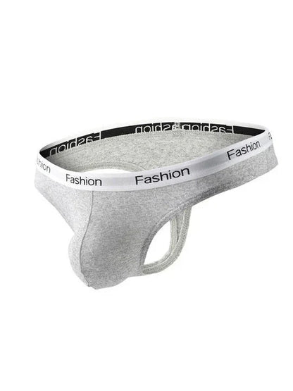Men's Modal Thong with Monogram Waistband - DZK012
