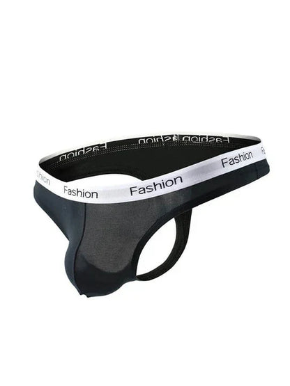Men's Modal Thong with Monogram Waistband - DZK012